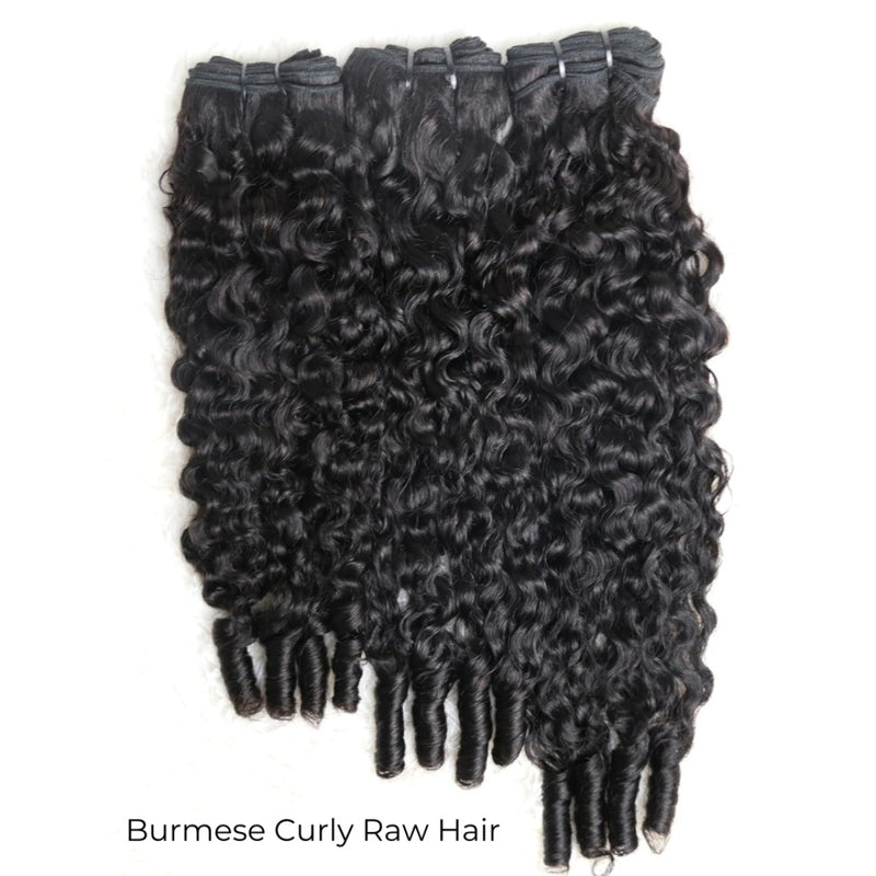 High Quality Virgin Human Hair Bundles - Burmese Pix Curly