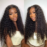 Bye~Bye~KNOTS FULL LACE HD LACE HUMAN HAIR WIG - CURLY