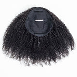 【3 IN 1 Half Wig】 Flip Over Half Wig with Drawstring Wear & Go Glueless Wig - Kinky Curly