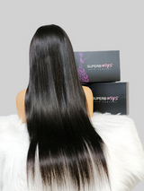 VIETNAMESE 5x5 HD Swiss Lace Pre-plucked 180%200%250% Closure Wig - Straight