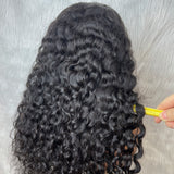 【Solo-Piece】"BYEBYE KNOTS" 13x6 Full Frontal HD Lace Upgraded Preplucked 20inch 250%Wig - Loose Curl
