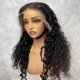 【Solo-Piece】"BYEBYE KNOTS" 13x6 Full Frontal HD Lace Upgraded Preplucked 20inch 250%Wig - Loose Curl