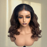 13x4/13x6 HD Lace Full Frontal Highlight Color with Drawstring Wig - Yaki Wave