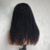 【Solo-Piece】Whole Lace No Mesh HD Lace 20inch 150% Wig - Kinky Curly