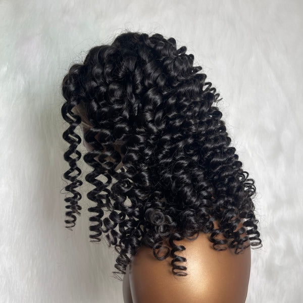 Bye~Bye~KNOTS HD Lace 13x6 Frontal Upgraded Hairline Wig - Spanish Bouncy Curl