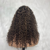 【Flash Sale】13x6 HD Lace Upgraded Hairline Pre-plucked Highlight 150% 180% 250% Wig - Deep Curly
