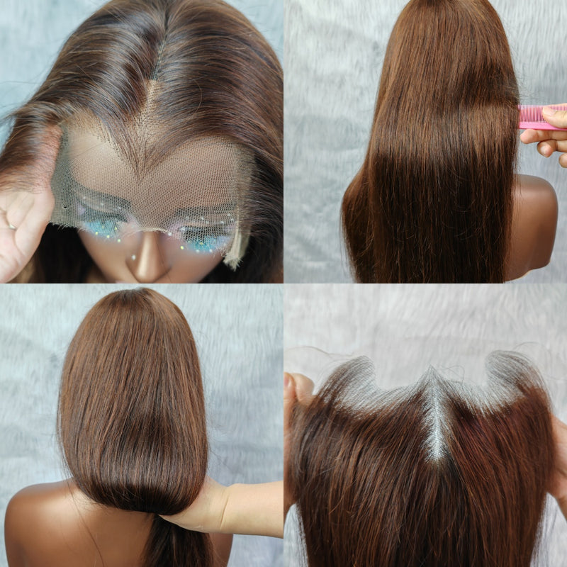 【Solo-Piece】13x6 HD Lace LAGOS Hairline 22inch 150%Wig - Straight