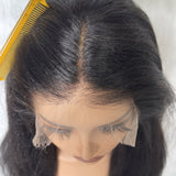 【Solo-Piece】Byebye Knots 13x6 HD Lace 18inch 150% Frontal Wig -Yaki Straight