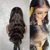 【Flash Sale】13x6 HD Lace Upgraded Hairline Pre-plucked 150%180% 250% Highlight Color Wig - Body Wave
