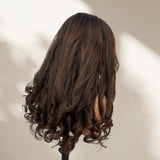 HD Lace 13x6 Fitted Cap Ear Tap Highlight Color Wig - Yaki Wave