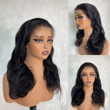 【Solo-Piece】13x6 HD Lace Upgraded Preplucked 18inch 180%Wig - Body Wave