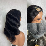 【Solo-Piece】Upgraded EasiContour V-Part 16inch 150% Drawstring Wig - Body Wave