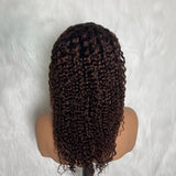 【Solo-Piece】360 Transparent Lace Ombre Color 18inch 150% Wig - Curly