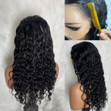 【Solo-Piece】370 Fitted Cap HD Lace 20inch 180% Invisible Strap Wig - Indian Wave