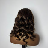【Solo-Piece】13x4 Transparent Lace 16inch 150%  Wig - Body Wave Wavy