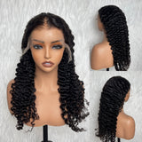 【Solo-Piece】13x6 HD Lace Frontal New Air Cap 22inch 150% Drawstring Wig - Burmese Curly