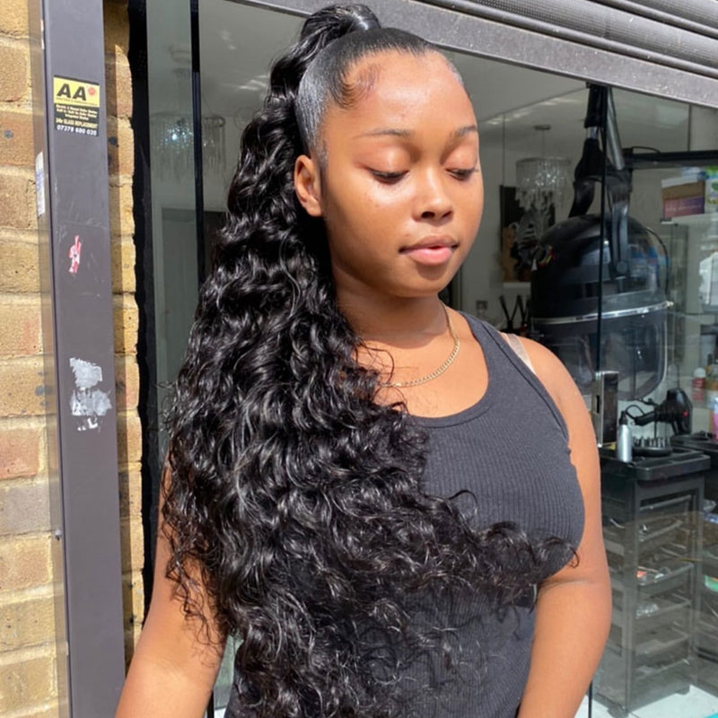 Bye~Bye~KNOTS FULL LACE HD LACE HUMAN HAIR WIG - Loose Wave