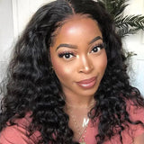 Half Price /// 13x4 Transparent Lace Front Preplucked Hairline Human Hair Wig - Loose Wave