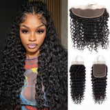 5x5/6x6/13x4/13x6 HD Lace Frontal and Closure Upgraded Pre-Plucked Hairline - Deep Wave