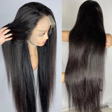 (30inch=$199) 13x4/13x6 Transparent Lace Front Human Hair Wig - Straight