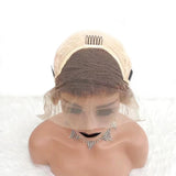 [50% OFF]HALF PRICE ///  13x4 Transparent Lace Ombre Blonde Wig - Curl Bob