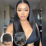 13x4/13x6 HD Lace Full Frontal with Drawstring Wig - Straight