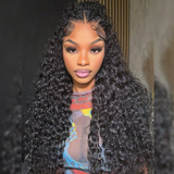 13x4/13x6 HD Lace Full Frontal with Drawstring Wig - Deep Wave