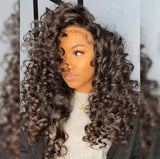"3D DOME CAP" 9x6 HD Lace Upgraded Hairline C-shape Ear Glueless Wig with Drawstring - Bouncy Curl