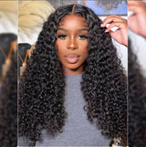 Remy Hair High Quality 5x5 HD Lace Closure Raw Hair Wig - Curly