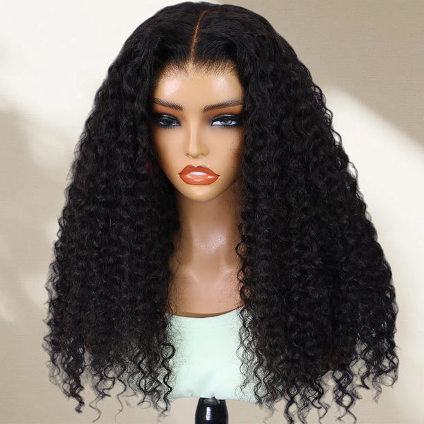 【Flash Sale】13x6 HD Lace Upgraded Pre-plucked 150%180%250% Wig - Loose Kinky Curly