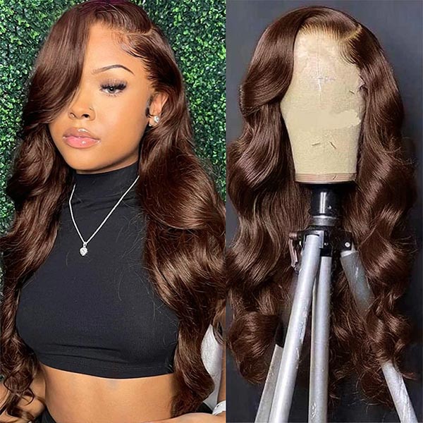 Bye~Bye~KNOTS HD Swiss Lace 13x6 Frontal Upgraded Hairline Wig - Body Wave