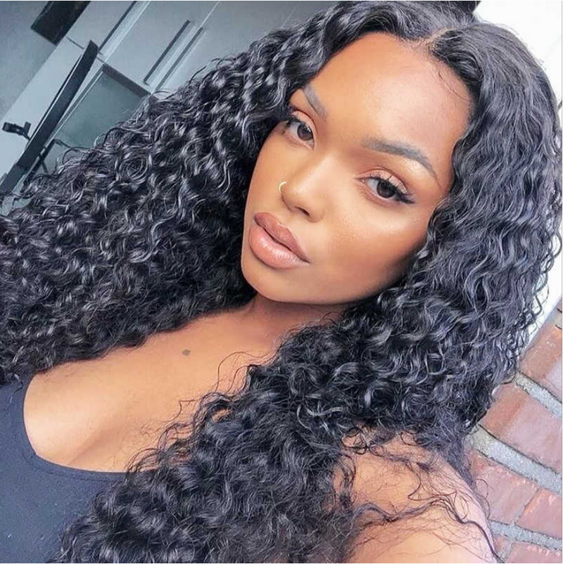 💥【BLACK FRIDAY】💥Kennedy 13x6 HD Swiss Lace Front Upgraded Hairline Pre-plucked 150%180% Wig - Water Wave