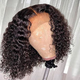 Ada丨Curly Short Bob Wig 4X4 Lace Closure Human Hair Wigs