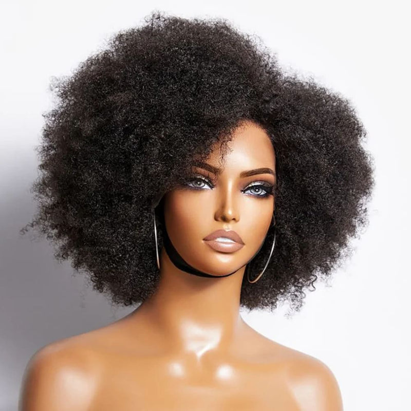 Alexa Afro Kinky Curly Short Bob Wig  360 Lace Front Human Hair Wigs
