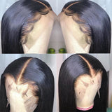 Alisa Pre-Made Double Fake Scalp 2.0 Version Silky Straight Human Hair 13x6 Lace Front Wig
