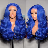 Blue 613 Colored 13X4 Lace Front Wig Body Wave