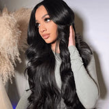 💥【BLACK FRIDAY】💥Bye~Bye~KNOTS HD Swiss Lace 7x5 Closure Pre-plucked Hairline Wig - Body Wave