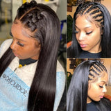 Bye~Bye~KNOTS HD Lace 13x4 Full Frontal Pre-plucked Hairline Wig - Straight