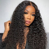 Bye~Bye~KNOTS HD Lace 13x4 Full Frontal Pre-plucked Hairline Wig - Burmese Curly