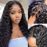 Bye~Bye~KNOTS HD Lace 13x4 Full Frontal Pre-plucked Hairline Wig - Water Wave