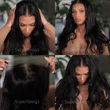 Bye~Bye~KNOTS HD Lace 13x4 Full Frontal Pre-plucked Hairline Wig - Body Wave Wavy