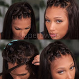 Bye~Bye~KNOTS HD Lace 13x6 Frontal Upgraded Hairline Wig - Straight