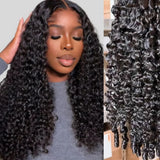 Bye~Bye~KNOTS HD Swiss Lace 13x6 Frontal Upgraded Hairline Wig - Burmese Pix Curly