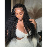 Bye~Bye~KNOTS HD Swiss Lace 13x6 Frontal Upgraded Hairline Wig - Deep Wave
