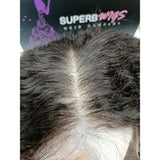 BYE~BYE~KNOTS HD SWISS LACE 5X5 CLOSURE LACE BOB WIG - Coily Curl
