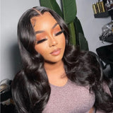 BYE~BYE~KNOTS HD SWISS LACE 5X5 CLOSURE LACE WIG - BODY WAVE
