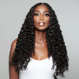 BYE~BYE~KNOTS HD SWISS LACE 5X5 CLOSURE LACE WIG - BURMESE CURLY