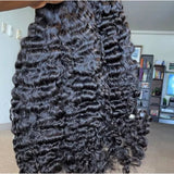 BYE~BYE~KNOTS HD SWISS LACE 5X5 CLOSURE LACE WIG - BURMESE CURLY