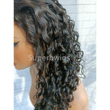 Bye~Bye~KNOTS HD Swiss Lace 7x5 Closure Pre-plucked Hairline Wig - Water Wave