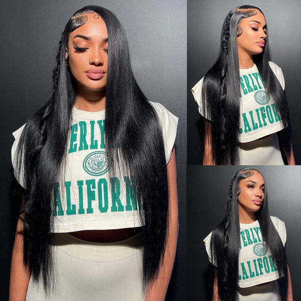 Bye~Bye~KNOTS HD Lace 13x6 Frontal Upgraded Hairline Wig - Straight